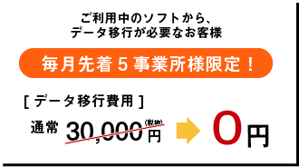 ケアマネくん「ソフト乗り換えキャンペーン」